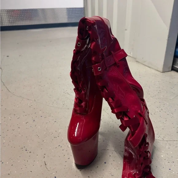 Pleaser Red Str. Pat/Red
FLAM3028/R/M - Picture 5 of 7